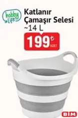 HOBBY LİFE KATLANIR ÇAMAŞIR SELESİ 14 L